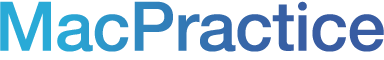 MacPractice logo representing a company that provides dental billing services