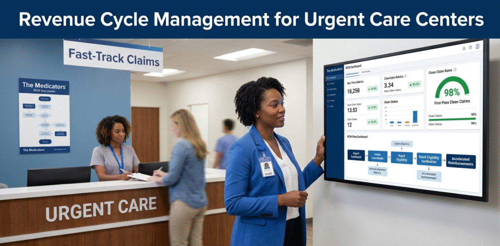 An Urgent Care billing specialist training front-desk staff on real-time eligibility verification to prevent insurance denials and accelerate practice cash flow.