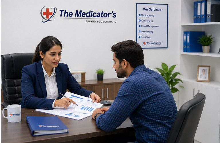 medical biller expert disscuss Common Billing Errors in Internal Medicine Practices with practice manager.