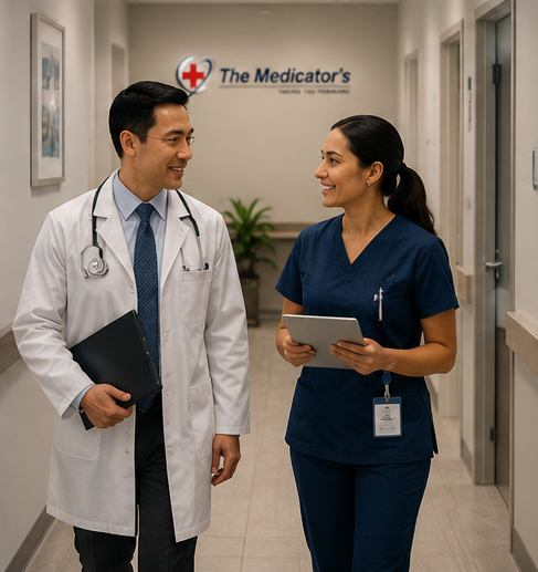 specialist discussing Common Medical Billing Mistakes Losing You Revenue