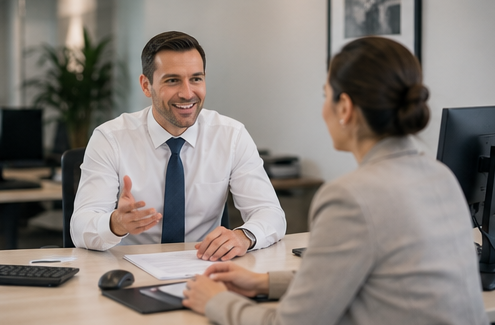 Orthopedic billing specialists reviewing surgical claims, orthopedic coding reports, and reimbursement performance for a New Jersey orthopedic practice.