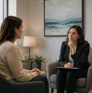 A medical billing professional answering Questions Every Florida Psychiatrist Should Ask Before Outsourcing Billing.