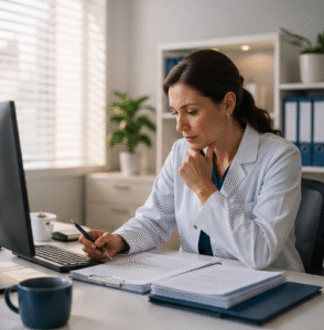 A mental health billing expert analyzing complex psychiatric add-on codes to perform medical billing for a Florida practice.