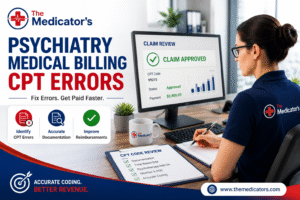 Psychiatry Medical Billing CPT Errors and claim denial prevention guide