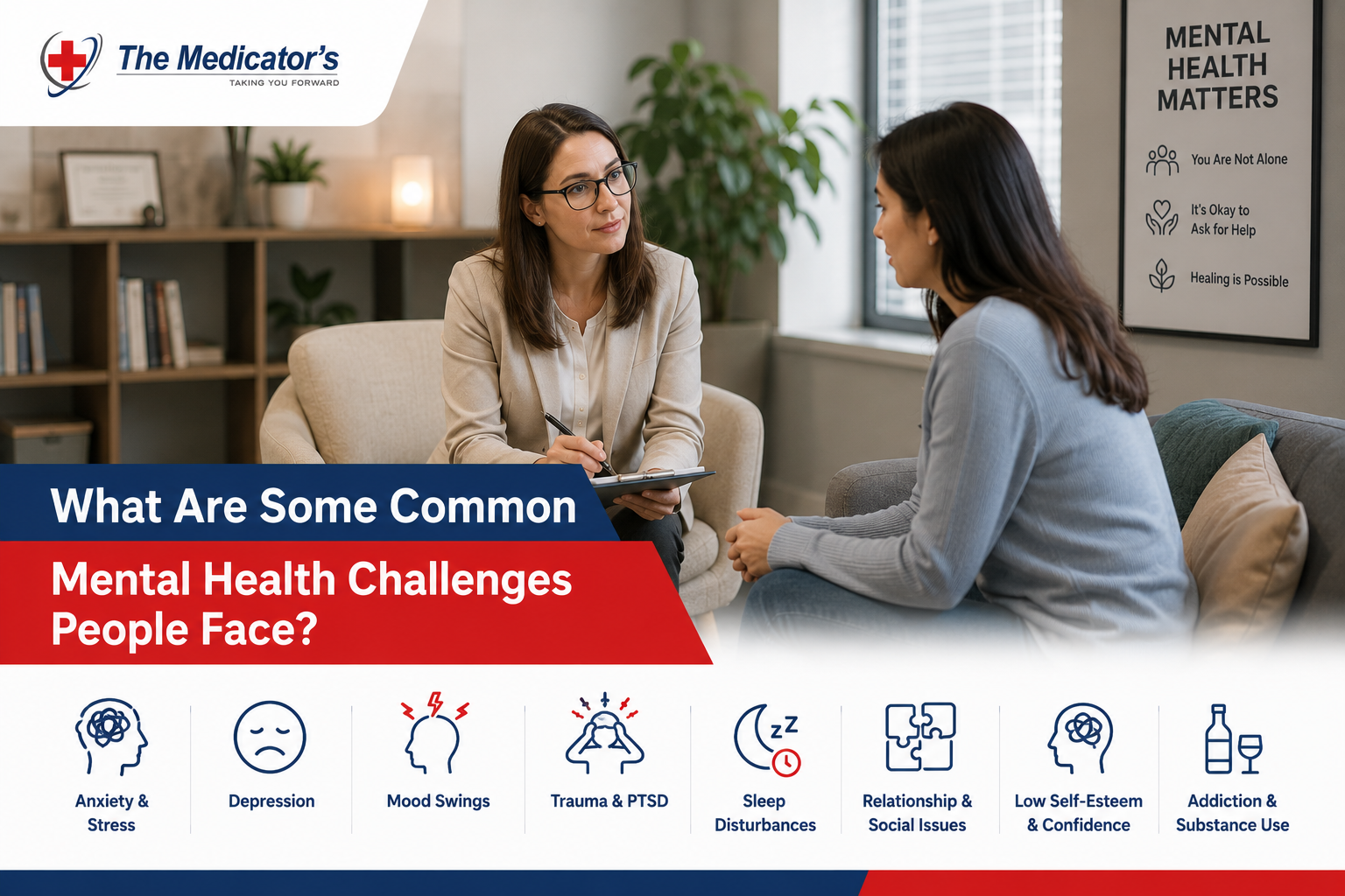 What Are Some Common Mental Health Challenges People Face? What Are Some Common Mental Health Challenges People Face?
