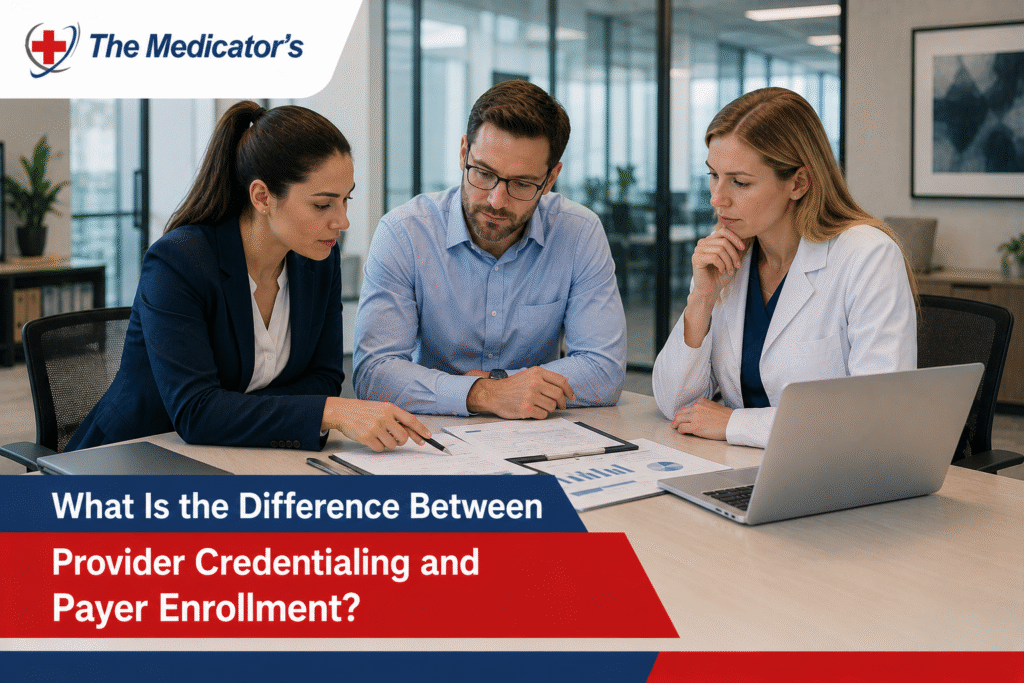 What Is the Difference Between Provider Credentialing and Payer Enrollment?
