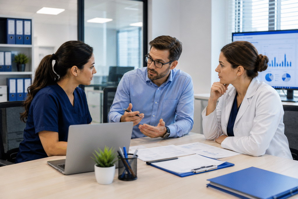 Urgent care accounts receivable management and denial recovery