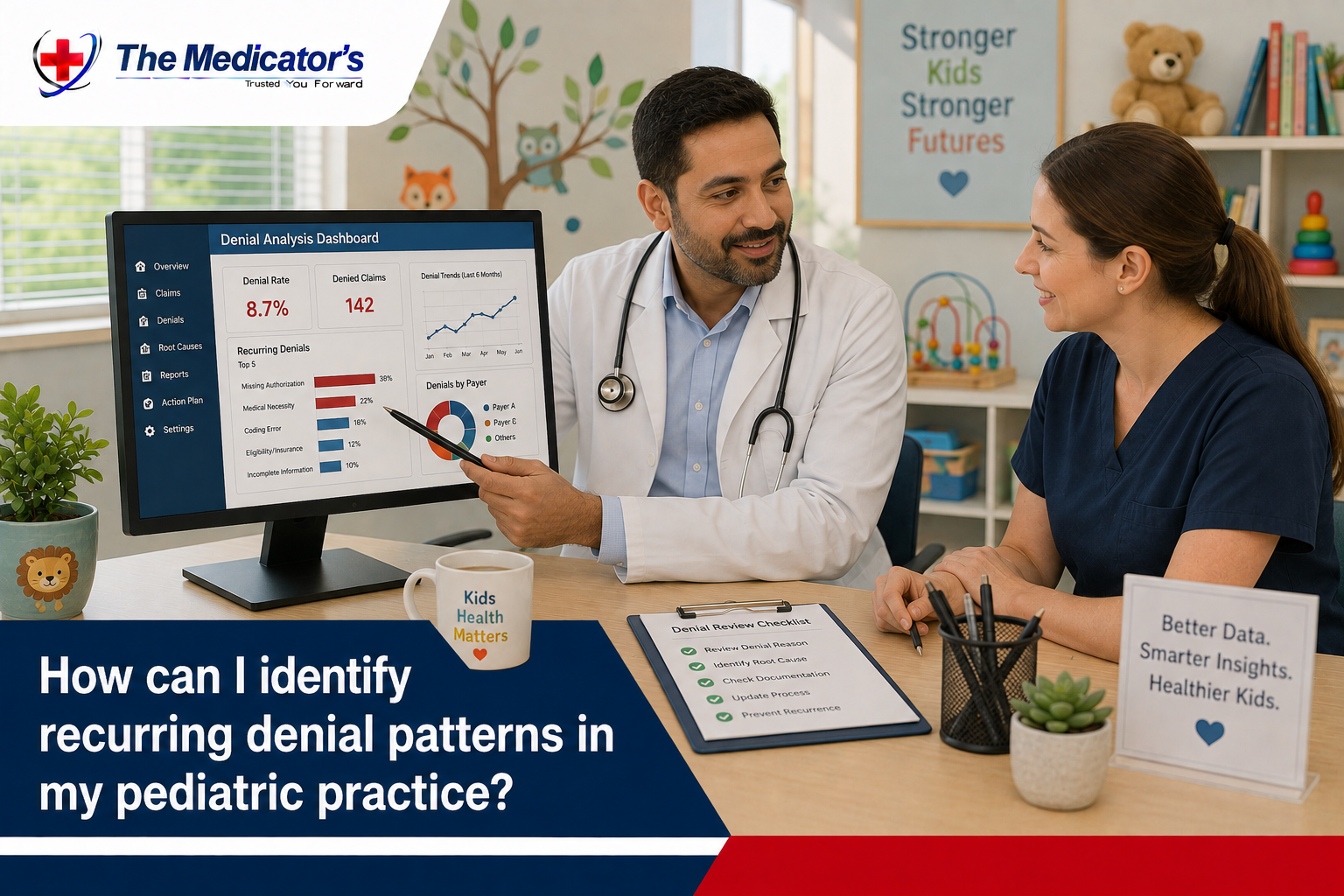 How can I identify recurring denial patterns in my pediatric practice? How can I identify recurring denial patterns in my pediatric practice?