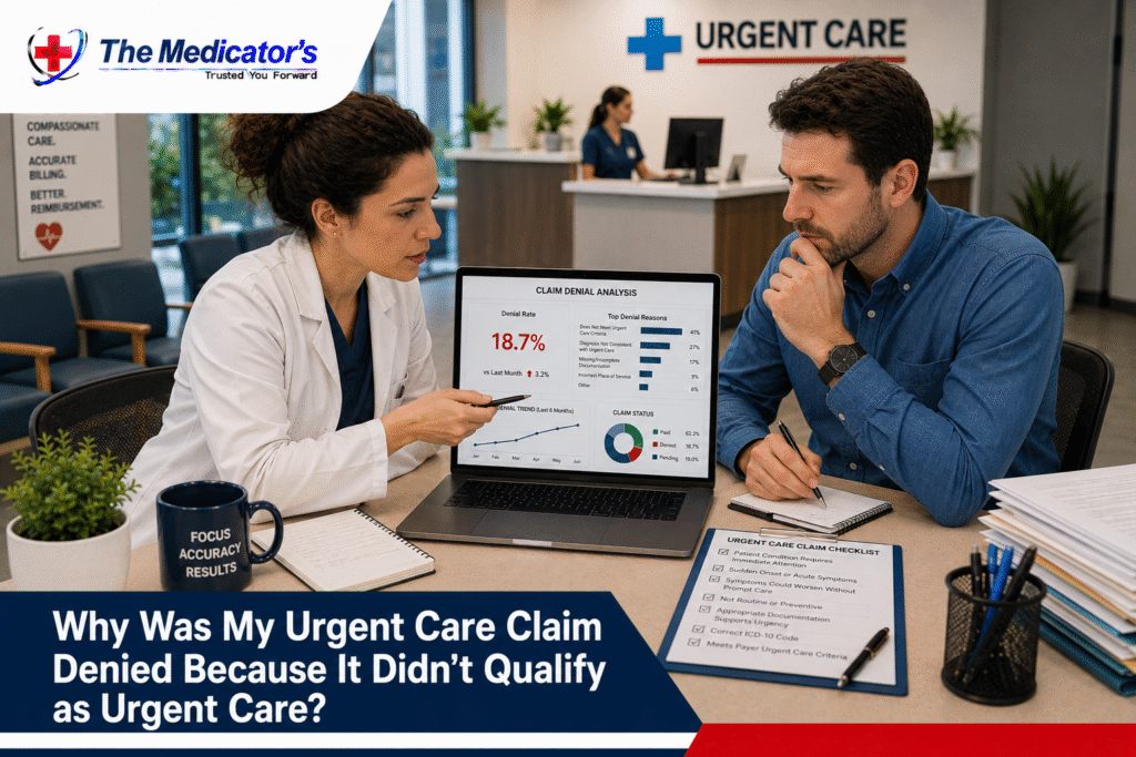 Why Was My Urgent Care Claim Denied Because It Didn't Qualify as Urgent Care?