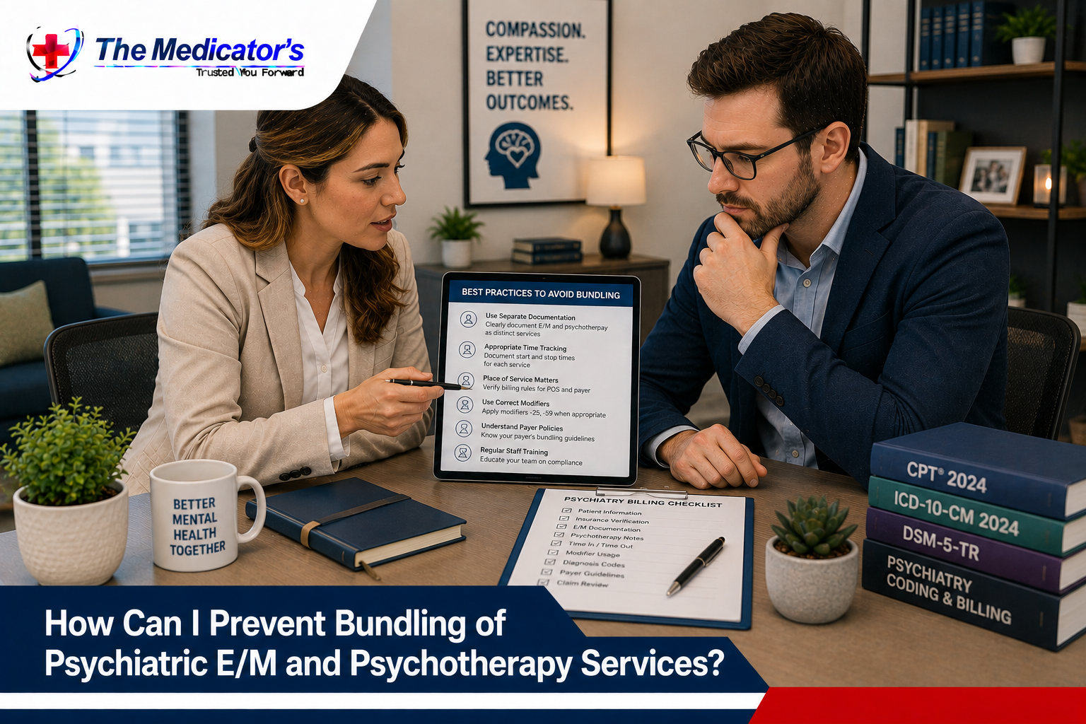 How Can I Prevent Bundling of Psychiatric E/M and Psychotherapy Services? How Can I Prevent Bundling of Psychiatric E/M and Psychotherapy Services?