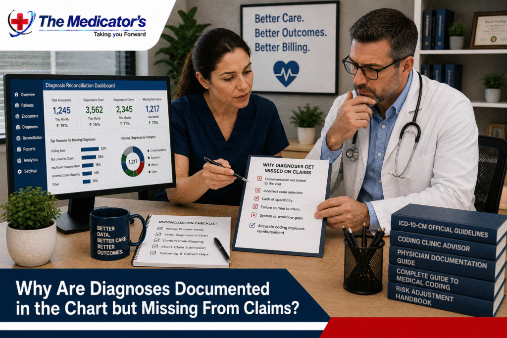 Why Are Diagnoses Documented in the Chart but Missing From Claims?
