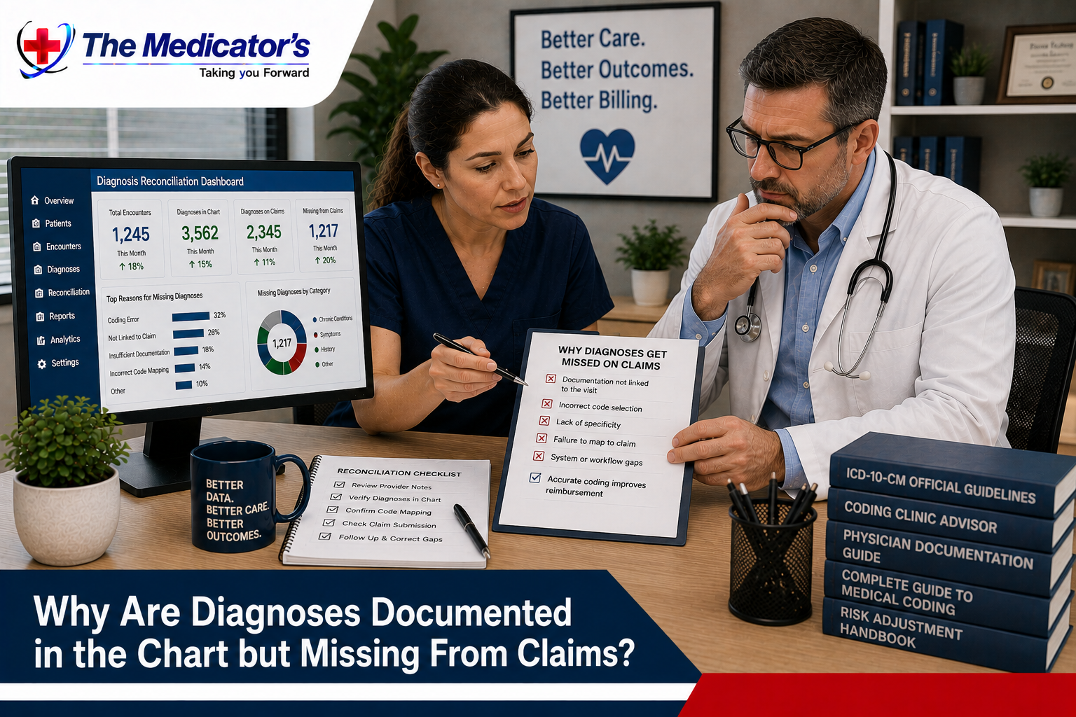 Why Are Diagnoses Documented in the Chart but Missing From Claims? Why Are Diagnoses Documented in the Chart but Missing From Claims?