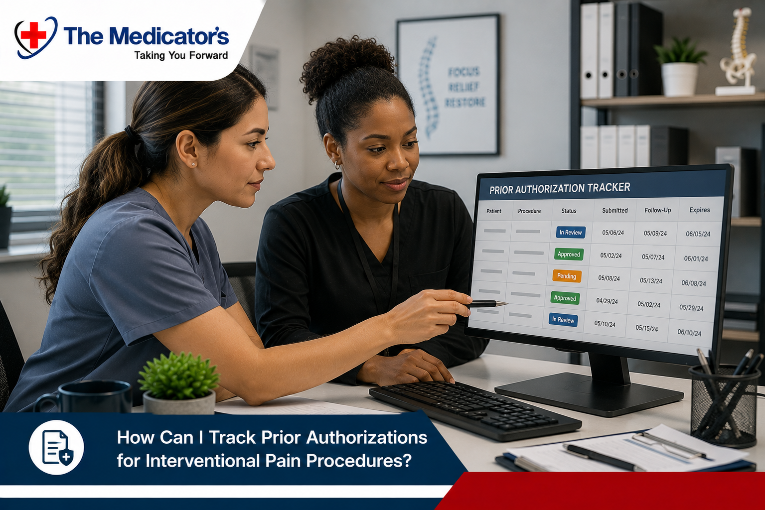 How Can I Track Prior Authorizations for Interventional Pain Procedures?