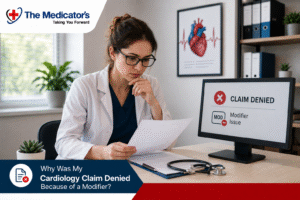 Why Was My Cardiology Claim Denied Because of a Modifier?