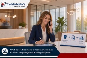 What hidden fees should a medical practice look for when comparing medical billing companies?