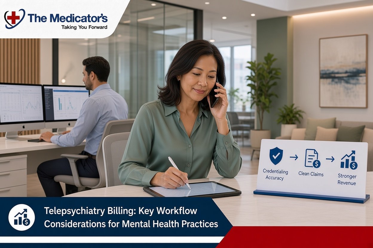 Telepsychiatry Billing: Key Workflow Considerations for Mental Health Practices