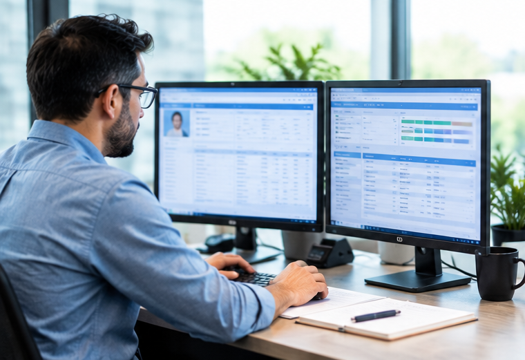Psychiatric billing specialists reviewing behavioral health claims